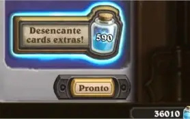 Hearthstone: Conta com 369 cards lendárias E 36 MIL PÓ