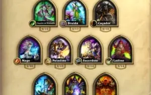 Hearthstone: Conta com 369 cards lendárias E 36 MIL PÓ