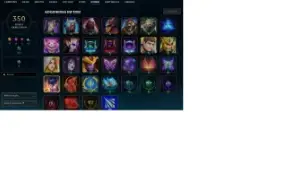 Conta League of legends 1M RP, 1M BE