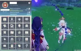 Conta Genshin Impact - Raiden Shogun, Nillah + 2 T5 - AR 41