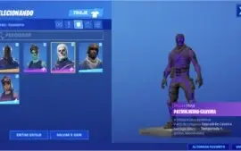 Conta Fortnite - Renegade + Caveirão Roxo + Passe 2 Temp e +