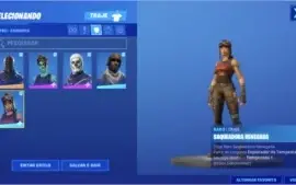 Conta Fortnite - Renegade + Caveirão Roxo + Passe 2 Temp e +