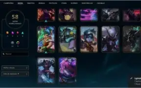 Vendo conta platina lol com email