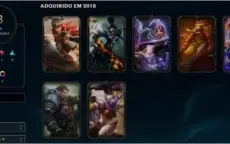 Vendo conta platina lol com email