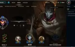 CONTA LVL 57 COM TODOS CAMPEÕES + 67 SKINS