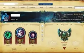 Conta League Of Legends conta Platina ll (na md3)