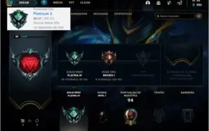 Conta platina 3 barata com 39 champs e 11 skins