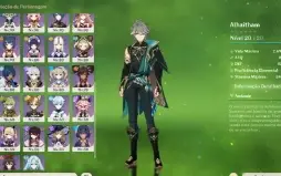 Genshin Impact 20 Personagens 5 Estrelas Ar60 Colecionador