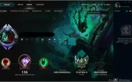 Conta de LOL