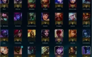 Conta de LOL