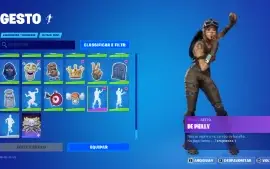 Conta Fortnite Renegade Raider e Cavaleiro Negro + Outros