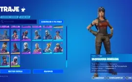 Conta Fortnite Renegade Raider e Cavaleiro Negro + Outros