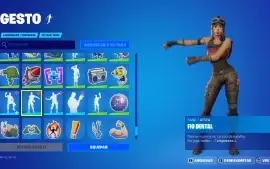 Conta Fortnite Renegade Raider e Cavaleiro Negro + Outros