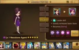 Reroll Summoners War lvl10 com Sylvia + Galleon
