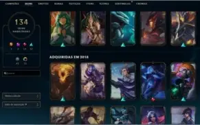 Venda de conta League of Legends
