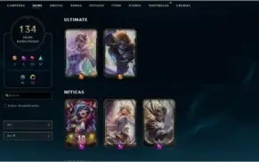 Venda de conta League of Legends