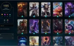 CONTA DIAMANTE 1, MUITAS SKINS E CRM, LEAGUE OF LEGENDS LOL