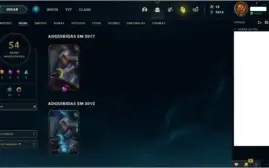 Conta LoL Unranked COM PAX SIVIR CLÁSSICA E NEO PAX SIVIR.