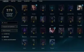 CONTA PLATINA V - 14 PÁGINAS DE RUNA - 150 SKINS