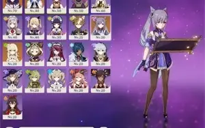 Raiden + Yelan + keqing Ar37
