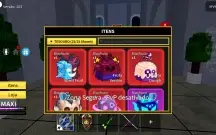 Conta de Roblox com foco em Blox Fruits