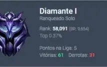 conta diamante