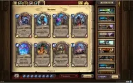 Conta Hearthstone 16 lendárias (2 dourados) e  39 épico