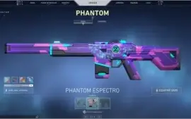 conta de valorant com skin com elo baixo