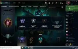 Conta DImond2/3 TFT prata 1/gold5 SOLOQ level45 vai com emai