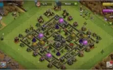 Conta Clash Of Clans CV 9 Semi-Full