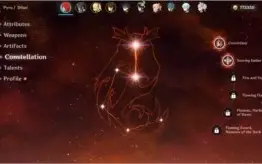 Genshin Impact AR 56, Dilluc C2, Venti C1, Jean C1