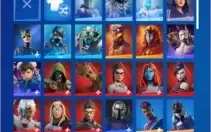 Conta de Fortnite s2 s3 minty axe, mako + 175 skins