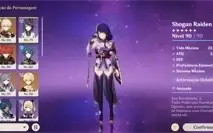 Conta com raiden c2 e kazura ar55