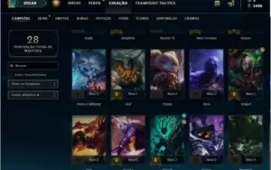 Conta LoL Platina IV Baratissima