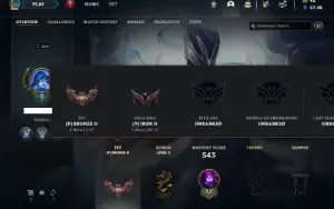 Ferro 2 com TODOS os champs e 386 Skins + 74 Cromas