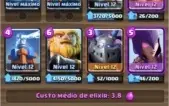Clash Royale nv 12 arena mestre 1.