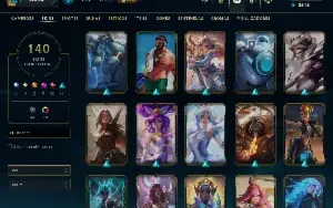 Conta League Of Legends - Main Suporte - 140 Skins