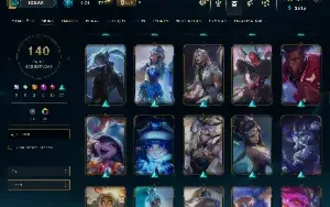 Conta League Of Legends - Main Suporte - 140 Skins