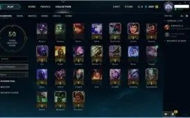 CONTA GOLD 5 LOL - 6 SKINS - MMR ALTO - 24 CAMPEÕES