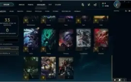 CONTA LOL PRATA 4 • PARA SMURFAR - LOW LEVEL!