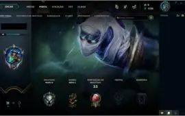 CONTA LOL PRATA 4 • PARA SMURFAR - LOW LEVEL!