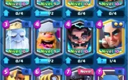 CONTA CLASH ROYALE , 4427 Troféus, 11 lendárias