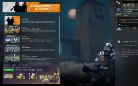 CS:GO + CS2 SUPREMO C/PRIME + GC LEVEL 15 + EMAIL PRIMÁRIO