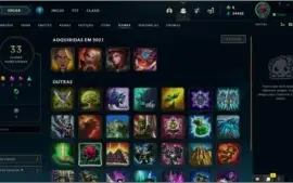 Conta LOL - Diamante IV, 68% de WR