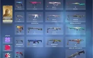 Conta valorant full skins top !!! PLAT 1