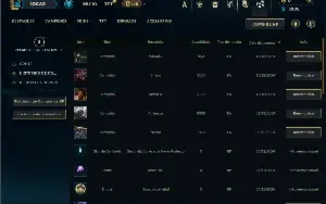 Esmeralda 3 com 25 Champs e 11 Fragmentos de Skins