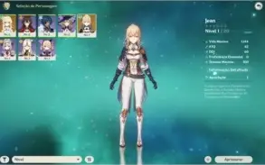 Genshin Impact /  AR 7 / Jean + 3 SR