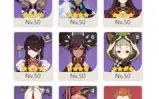 Genshin Impact - AR 57 - 10xCharacters 5* - 7xWeapons 5*