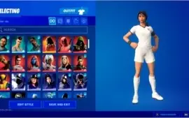 conta fortnite season 3 cap 1 235 skins + 36 jogos na epic.
