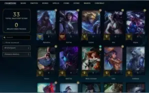 CONTA LOL SMURF DIAMANTE 4 61% DE WR